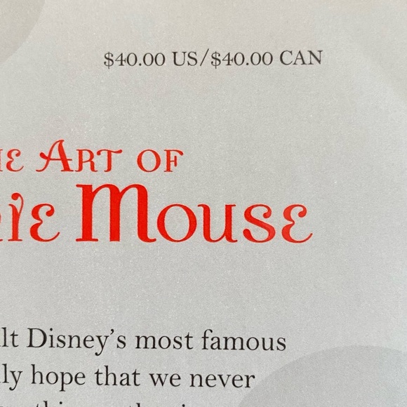 DISNEY 🖤❤️THE ART OF MINNIE MOUSE❤️🖤HARDCOVER BOOK 🌟LIKE NEW🌟 - Picture 3 of 12